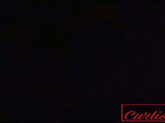 Curlisita's Tight Pussy Drenched in Creampie