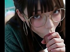 Asian Beauties Deliver Deepthroat and Cumshots